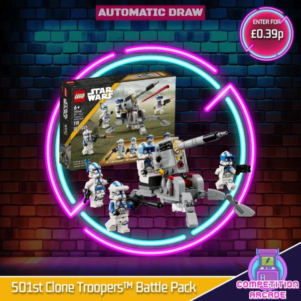 *AUTO DRAW* – 501st Clone Troopers™ Battle Pack – #75345