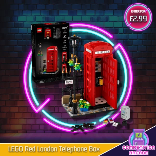 Red London Telephone Box – #21347
